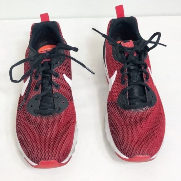 Nike Air Max Motion AA0544-001 LW Red Black Sneaker Athletic Shoe Size 10 - Picture 3 of 9
